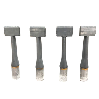Herramientas de tampas de carburo de tungsteno personalizadas para Plasser Harsco Tamping Machine Railwork Track Mantenimiento con recubrimiento