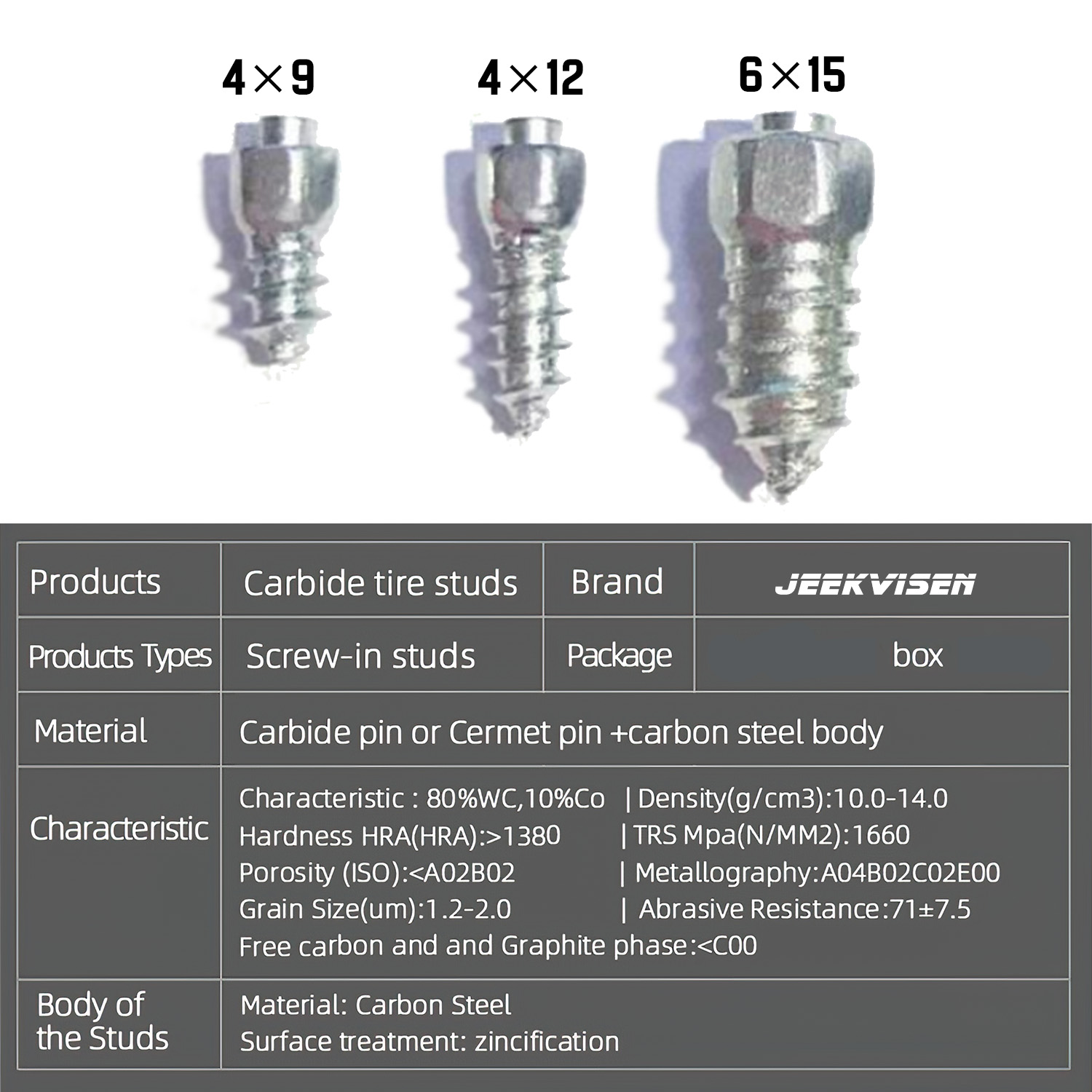tornillos de tornillo (6) 
