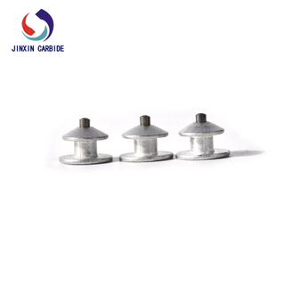 JX12-9.5-2 tachuelas de aluminio pico de hielo con núcleo de carburo redondo