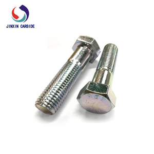 Pernos de acero inoxidable y tuercas DIN933 pernos hexágono y tuercas tornillo